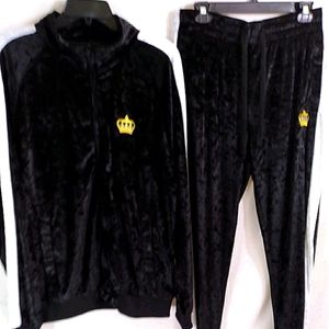 Luxury,king of Fashion,velour track suit